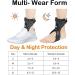 Adjustable Ankle Brace for Foot Drop & Plantar Fasciitis | Medium Right Foot Support - Buy Online on GoSupps.com