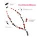 Sensory Kids Chew Necklaces 2 Pack - Silicone Teething & Nursing Breastfeeding Toys | BPA Free, Freezable, Dishwasher Safe - Buy Online on GoSupps.com