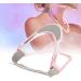 Esasam cervical spine traction device for the immediate relief of neck pain fashionable neck support prevents the traction of the cervical spine with sheet for the home office (color: pink)