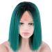BGHJUE Dark Green Lace Front Wig | Hand Woven Gradient Hair | International Shipping Available - Buy Online on GoSupps.com
