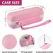 Travel Etui for Philips Sonicare ProtectiveClean 4100/5100/6500/7500 & Oral-B Pro - Pink Rechargeable Toothbrush Bag - Buy Online on GoSupps.com