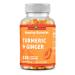 Amazing Formulas Turmeric Curcumin 270mg with Ginger 12mg Per Serving Supplement | 120 Gummies | Apricot Flavor | Non-GMO | Gluten Free | Made in USA
