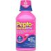 Pepto Bismol Extra Strength Liquid 2X Concentrated Formula Upset Stomach Relief Diarrhea Relief Heartburn Nausea Indigestion Upset Stomach Cherry Flavour 12oz /350mL Cherry 350 mL (Pack of 1)