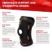 Buy Welnove Professional Knee Brace Support - Gel Pads & Stabilizers for Pain Relief | Adjustable Compression for Meniscus Tear Arthritis ACL | Ideal for Running & Sports - X-Large - Buy Online on GoSupps.com