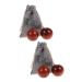 Partykindom 2 sentences Handball wooden balls for hand exercises Massage balls made of wood massage ball meditation balls Hand rolling balls handicrafts.