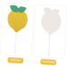 Artibetter 24pcs lemon cake decorations ingredients cake lemon baby shower decorations birthday cupcake topper cocktail plug in 12 piece set lemon Insert card muffin birthday cake topper - Buy Online on GoSupps.com