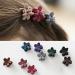 80 Piece Mini Hair Clips for Girls Cute Candy Colors Flower Hair Pins for Toddlers Bangs Kids Children and Women Hair Bangs Little Clips Accessories