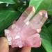 Natural Crystal Rough Natural Crystal Clusters with Pink Plated Titanium Coating heal 90-100g - Buy Online on GoSupps.com