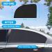 Uraqt Sun Protection Car Visor for Babies & Pets - UV Protection 2-Piece Universal Roller Shade for Rear Windows - Buy Online on GoSupps.com