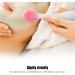 HOKZYHOUSE Manual Facial Cleansing Brushes Handheld Silicone Face Cleaning Brush ma sk DIY Mixing Stick Makeup Cleansing Brush for Home Hotel(Pink and white single head) - Buy Online on GoSupps.com