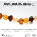 Certified Raw Baltic Amber Necklace and Bracelet Set - Unisex Gift (12.5/5.5) | Premium Quality Amber - Buy Online on GoSupps.com