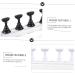 Housoutil Nail Art Holder Base 2 Sets Nail Holder Display Stand Manicure Acrylic Nail Art Stand 2.4X1.4X1.4CM Assorted Color 1 - Buy Online on GoSupps.com