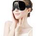Bear Sleep Mask - Ultimate Light Blocking Eye Mask for Comfortable Sleep | Ultralight Travel Eye Cover for Men & Women - Buy Online on GoSupps.com