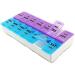 E FAST CE4 Seven Day AM & PM Pill Organizer - 14 Compartment Tablet Storage Box - Buy Online on GoSupps.com