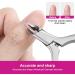 CGBE Cuticle Nipper Cuticle Remover Professional Manicure and Pedicure Cuticle Remover Tools Stainless Steel Cuticle Clippers Rose Red - Buy Online on GoSupps.com