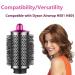 Large Round Volumizing Brush for All Hair Types - Compatible with HS01/HS05 - Rose Color - Buy Online on GoSupps.com