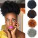 Buy Synthetic Buns Boy Wig | Afro Puff Wigs for Black Women | Stylish Ballerina Hair Accessories - Buy Online on GoSupps.com