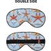 Unisex Starfish & Seashell Pattern Eye Mask | Soft Light-Blocking Sleep Mask for Ultimate Comfort - Buy Online on GoSupps.com