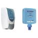 Hartmann CleanSafe basic dosing dispenser + hand disinfectant pure overhead bottle 10 x 1000 ml