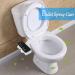 Premium Toilet Bidet 1 Piece | Adjustable Bathroom WC Bidet Sprayer & T-Connector G3/8 for Hygienic Cleaning - International Shipping Available - Buy Online on GoSupps.com
