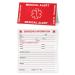 Medical Condition and Emergency Contact ID Wallet Card Folding, Medical Alert Card (5 Pack)