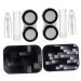 Plafope glasses holder contact lens container 2 sentences Colored contact lenses contact lens carrier Miss plastic simple care box case lentil holder