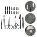 Beaupretty Eyebrow Makeup & Care Tools - 3 Set Razor Scissors for Women - Stainless Steel Hair Removal Device - Buy Online on GoSupps.com