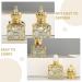 Vintage Glass Refillable Perfume Bottle - 10ML Egyptian Essential Oil Roll-On - Decorative Sample Bottle - Buy Online on GoSupps.com