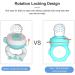 Kocan Baby Fruit Feeder - Silicone Pacifier Set (S/M/L) for Toddler Tooth Relief - 2 Pack Baby Food Feeder for Safe Easy Feeding - Buy Online on GoSupps.com