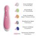 Cam2 Baby Nail File & Clipper Set - Electric Nail Trimmer with 6 Interchangeable Heads (Pink) for Safe & Easy Baby Manicure - Buy Online on GoSupps.com