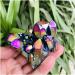 Jukuckv Spiritual Support Green Flame-Halo Quartz Crystal Cluster - Rare Light Green 100-130G - Buy Online on GoSupps.com