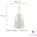 Claripharm Menstrual Cup Size 2 - Transparent | Eco-Friendly & Comfortable Period Solution - Shop Internationally - Buy Online on GoSupps.com
