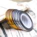 20 Rolls Gold Silver Nail Art Stripping Tape - Manicure Sticker Polish Transfer Foils Decoration - Buy Online on GoSupps.com