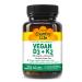 Country Life Vegan D3 + K2 5000 IU Vitamin D3 & 100 mcg MK-4 & MK-7 | Supports Bone Immune Colon & Artery Health | Certified Vegan Gluten-Free B-Corp 60 Capsules