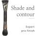 Studio 10 | Pro-quality Double Ended Cheek & Contouring Brush for Perfect Blush Bronzer or Highlighting - Buy Online on GoSupps.com