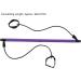 Pilates Bar Stick Detachable Portable Yoga Band Fitness Stick Training Elastic Bands Exercise Equipment to Exercise Whole Body - Buy Online on GoSupps.com