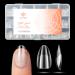 Modelones Modelones 360-Piece False Nail Set - Full Cover - Soft Gel - PMMA Resin - Glue-On - DIY - Size XS - Almond