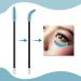 ATOMUS 50pcs 2 in 1 Eyelash Mascara Wands Lipstick Applicator Disposable Makeup Brushes - Blue - Buy Online on GoSupps.com