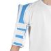 Humerus Splint Adjustable Upper Arm Splint Breathable Humeral Shaft Brace Support for Fracture Recovery(S)