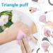 Ainiv 4 PCS Triangle Makeup Puff Set | Reusable Soft Powder Sponge | Dual-Use Cosmetic Puff | for Loose Powder & Foundation | Pink + White - Buy Online on GoSupps.com