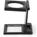 10x28mm Zinc Alloy Linen Test Three Folding 10X Magnifier Magnifying Glass with Scale for Textile Jewelry Collection Repair - Buy Online on GoSupps.com