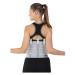 Back Brace Lumbar Support Waist Trainer Belt Posture Correction Lower Back Support Breathable Lumbar Back Brace Waist Belt(Gray Large) Large Gray