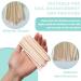FEZF 100 Orange Wood Nail Skin Sticks - Precision Manicure & Pedicure Tools for Cuticle Care & Decoration Application - Buy Online on GoSupps.com