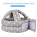 TORASO Baby Head Protector & Knee Pads for Crawling Infant Safety - Gray Star Design | Ages 6-36 Months - Buy Online on GoSupps.com
