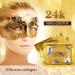24K Gold Crystal Collagen Under Eye Mask - Hyaluronic Acid Patches for Anti-Aging, Moisturizing & Dark Circle Reduction (15 Pairs) - Buy Online on GoSupps.com