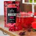 BLUE TEA - Hibiscus Rose Herbal Tea - 60 Tea Bags || CAFFEINE FREE || Hibiscus + Rose | Christmas Tea Gifts | Vegan - Gluten Free - Non-GMO | Eco-Conscious Ziplock Pouch - Buy Online on GoSupps.com