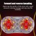 Rkxkj Abdominal Massage Device - Bian Stone Knob with 3 Strength Levels & 42 C Hot Compress for Effective Muscle Relaxation - Buy Online on GoSupps.com