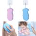2Pcs Ultra Soft Bath Body Shower Sponge  Resuable Exfoliator Dead Skin Remover Super Soft Exfoliating Bath Sponge with 2 Sticky Hooks for Pregnant Women  Adult and Children(Pink and Blue)