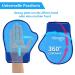 Newgo Cooling Gloves for Chemotherapy - 2 Piece Gel Cold Warm Compress for Wrist Hand & Finger Relief | Ideal for Chemo & Rheumatism - Blue - Buy Online on GoSupps.com