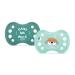 DODIE Pacifiers Anatomical 0-6 Months BPA Free Robust Otter 2 Pack